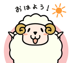 Molly, the Moriya ophthalmology sheep sticker #5125405