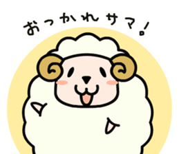 Molly, the Moriya ophthalmology sheep sticker #5125407