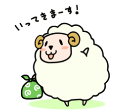 Molly, the Moriya ophthalmology sheep sticker #5125414