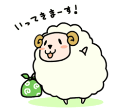 Molly, the Moriya ophthalmology sheep sticker #5125414