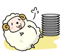 Molly, the Moriya ophthalmology sheep sticker #5125421