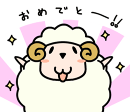 Molly, the Moriya ophthalmology sheep sticker #5125423