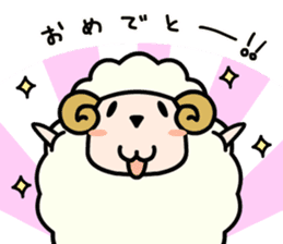 Molly, the Moriya ophthalmology sheep sticker #5125423