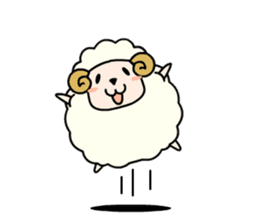 Molly, the Moriya ophthalmology sheep sticker #5125428