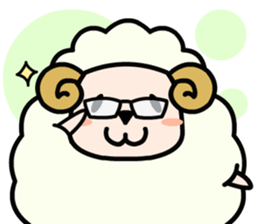 Molly, the Moriya ophthalmology sheep sticker #5125430