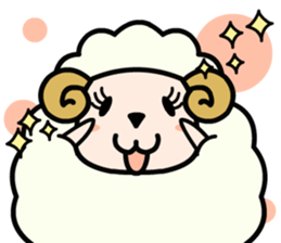 Molly, the Moriya ophthalmology sheep sticker #5125432
