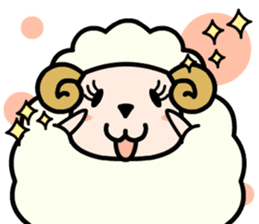 Molly, the Moriya ophthalmology sheep sticker #5125432