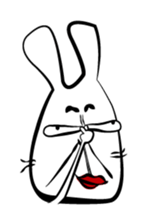 Ink Rabbit sticker #5125707