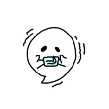 Ghost-kun sticker #5125981