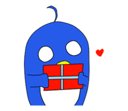 ahoge Penguin sticker #5126760