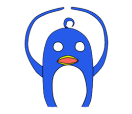 ahoge Penguin sticker #5126765