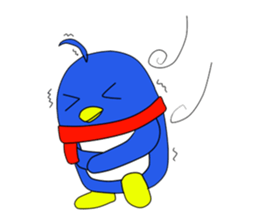 ahoge Penguin sticker #5126768