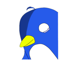 ahoge Penguin sticker #5126773