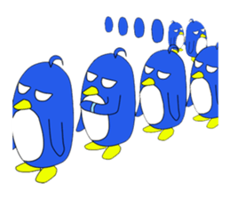 ahoge Penguin sticker #5126775