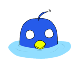 ahoge Penguin sticker #5126776