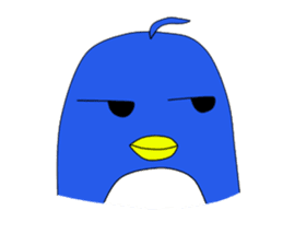 ahoge Penguin sticker #5126777