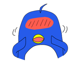 ahoge Penguin sticker #5126778