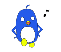 ahoge Penguin sticker #5126779