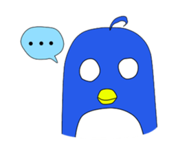 ahoge Penguin sticker #5126780