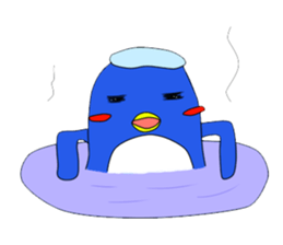 ahoge Penguin sticker #5126782