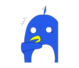 ahoge Penguin sticker #5126788