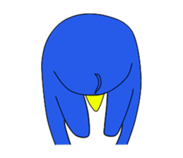 ahoge Penguin sticker #5126794
