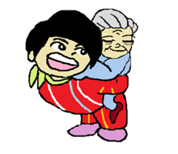 my original character,taro shinjuku sticker #5127319