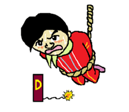 my original character,taro shinjuku sticker #5127322