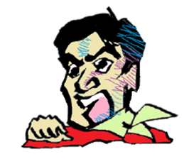 my original character,taro shinjuku sticker #5127329