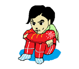 my original character,taro shinjuku sticker #5127333