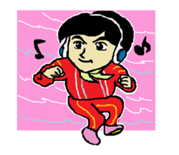 my original character,taro shinjuku sticker #5127344