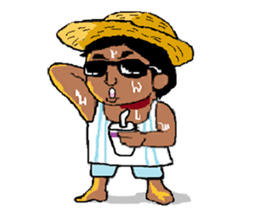 my original character,taro shinjuku sticker #5127349