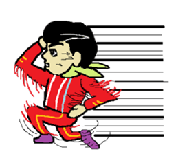 my original character,taro shinjuku sticker #5127352