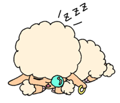 The Bubbles Sheep sticker #5127451