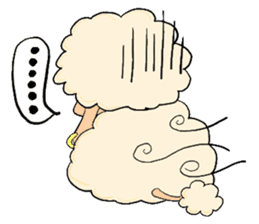 The Bubbles Sheep sticker #5127454