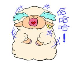 The Bubbles Sheep sticker #5127466