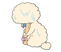 The Bubbles Sheep sticker #5127467