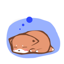 Shiba Inu Tom sticker #5127597