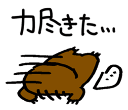 darudaru Sloth sticker #5128124