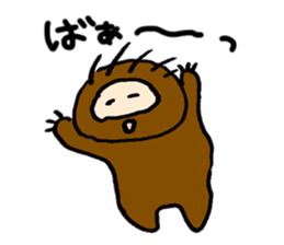 darudaru Sloth sticker #5128138