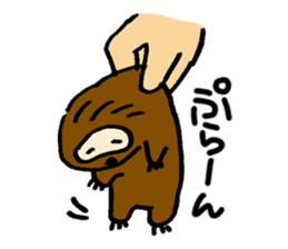 darudaru Sloth sticker #5128140