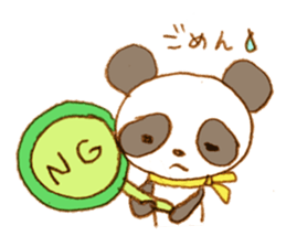 panpan of panda. sticker #5128889