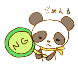 panpan of panda. sticker #5128889