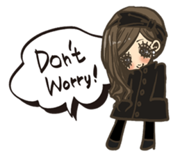 Cute girls stickers sticker #5129440