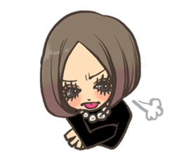 Cute girls stickers sticker #5129443