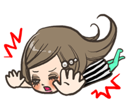 Cute girls stickers sticker #5129447