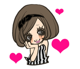 Cute girls stickers sticker #5129449