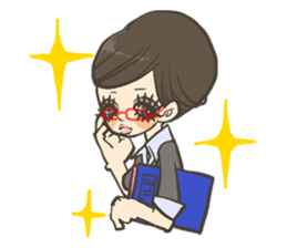 Cute girls stickers sticker #5129450