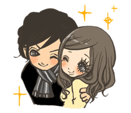 Cute girls stickers sticker #5129468