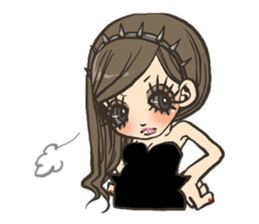 Cute girls stickers sticker #5129477